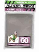 Player's Choice Yu-Gi-Oh Sleeves Pack of 60 in Silver