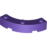 Bow 1/4 4X4X1 - Medium Lilac