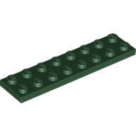 Plate 2X8 - Earth Green