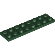 Plate 2X8 - Earth Green