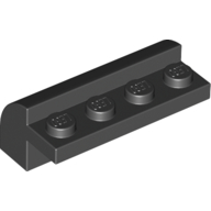 Brick W. Bow 4X1X1 1/3 - Black