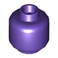 Mini Head - Medium Lilac
