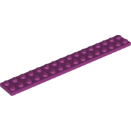 Plate 2X16 - Bright Reddish Violet