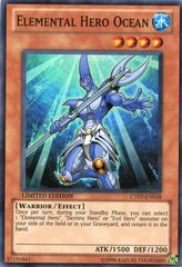 Elemental Hero Ocean - CT07-EN018 - Super Rare - Limited Edition