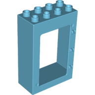 Door Frame, 2X4X5 - Medium Azur