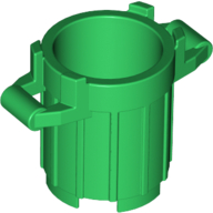 Dustbin 2X2X2 - Dark Green