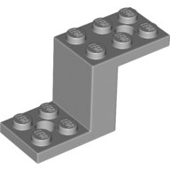 Bottom 2X5X2 1/3 - Medium Stone Grey