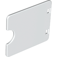 Insert 3X4, W/ Cut Out, No. 1 - White
