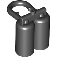 Mini Oxygen Bottles - Black