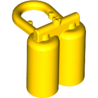 Mini Oxygen Bottles - Bright Yellow