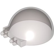 Dome Minuscule47.84 W. Combi Hinge - Transparent Brown