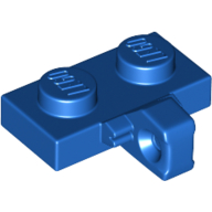 Plate 1X2 W. Stub/Vertical - Bright Blue