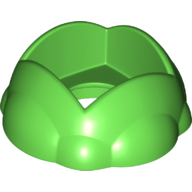 Bush W/ 2X2 Hole 4X4X1,5 - Bright Green