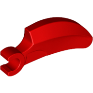 Claw, W/ 3.2 Snap - Bright Red
