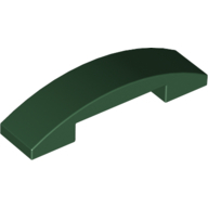 Plate W. Bow 1X4X2/3 - Earth Green