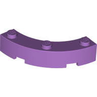 Bow 1/4 4X4X1 - Medium Lavender