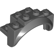 Mudguard 2X4X2, No. 1 - Dark Stone Grey