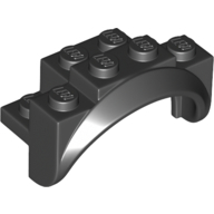 Mudguard 2X4X2, No. 1 - Black