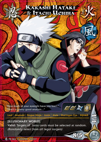 Kakashi Hatake & Itachi Uchiha PR-063