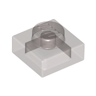 Plate 1X1 - Transparent Brown