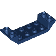 Inv. Roof 2X6 45 Deg. W/Cut - Earth Blue