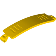 Panel Curved 3X13X2 - Bright Yellow