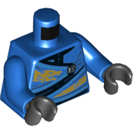 Mini Upper Part, No. 4516 - Bright Blue