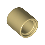 Beam 1X1 - Brick Yellow