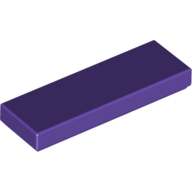 Flat Tile 1X3 - Medium Lilac