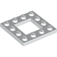 Frame Plate 4X4 - White