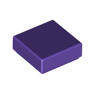 Flat Tile 1X1 - Medium Lilac