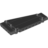 Panel With Angle 5X11 - Black