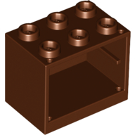 Cupboard 2X3X2 - Reddish Brown