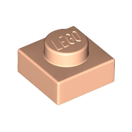 Plate 1X1 - Light Nougat