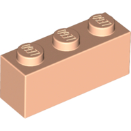 Brick 1X3 - Light Nougat