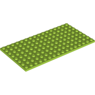 Plate 8X16 - Bright Yellowish Green