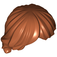 Luke Skywalker Wig - Dark Orange