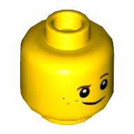 Mini Head No. 1786 - Bright Yellow