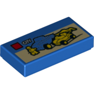 Flat Tile 1X2 