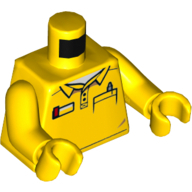 Mini Upper Part No. 3080 - Bright Yellow