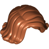 Mini Figure Wig, No. 97 - Dark Orange