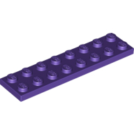 Plate 2X8 - Medium Lilac