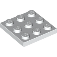 Plate 3X3 - White