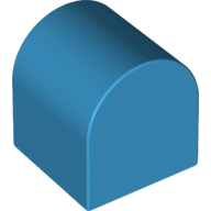 Duplo Brick 2X2X2, R=15 - Dark Azur