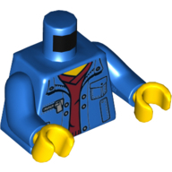 Mini Upper Part No. 2500 - Bright Blue