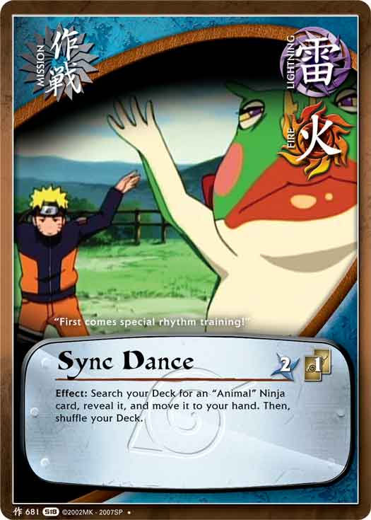 Sync Dance - M-681 - Uncommon - 1st Edition