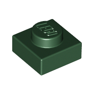 Plate 1X1 - Earth Green