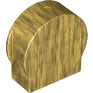 Duplo Sign, Round - Warm Gold