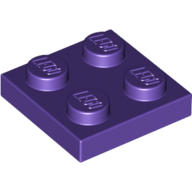 Plate 2X2 - Medium Lilac