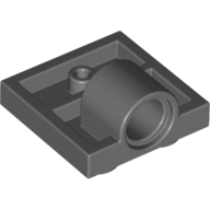 Plate 2X2 + One Hule Minuscule4,8 - Dark Stone Grey